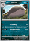 Pokemon TCG - Obsidian Flames - #128 -Paldean Clodsire - Uncommon