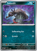 Pokemon TCG - Obsidian Flames - #139 -Salandit - Common