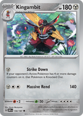 Pokemon TCG - Obsidian Flames - #150 -Kingambit - Uncommon