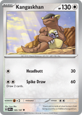 Pokemon TCG - Obsidian Flames - #165 -Kangaskhan - Uncommon