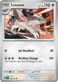 Pokemon TCG - Obsidian Flames - #168 -Linoone - Uncommon