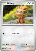 Pokemon TCG - Obsidian Flames - #170 -Lillipup - Common