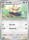 Pokemon TCG - Obsidian Flames - #171 -Herdier - Common