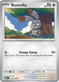 Pokemon TCG - Obsidian Flames - #175 -Bunnelby - Common