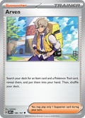 Pokemon TCG - Obsidian Flames - #186 -Arven - Uncommon