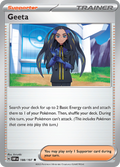 Pokemon TCG - Obsidian Flames - #188 -Geeta - Rare Holo