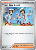 Pokemon TCG - Obsidian Flames - #195 -Team Star Grunt - Uncommon