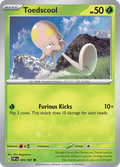Pokemon TCG - Paldean Fates - #4 -Toedscool - Common