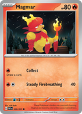 Pokemon TCG - Paldean Fates - #9 - Magmar - Common