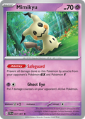 Pokemon TCG - Paldean Fates - #37 - Mimikyu - Rare