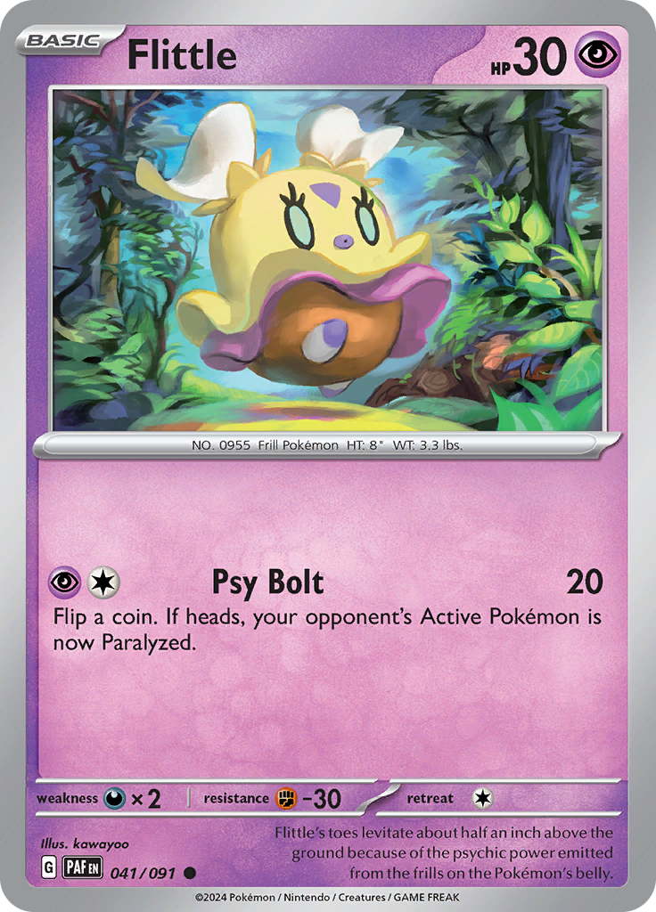 Pokemon TCG - Paldean Fates - #41 - Flittle - Common
