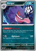Pokemon TCG - Paldean Fates - #57 - Gengar - Uncommon