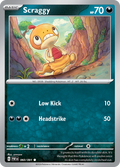 Pokemon TCG - Paldean Fates - #60 - Scraggy - Common