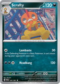 Pokemon TCG - Paldean Fates - #61 - Scrafty - Uncommon