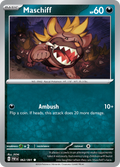 Pokemon TCG - Paldean Fates - #62 - Maschiff - Common