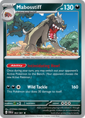 Pokemon TCG - Paldean Fates - #63 - Mabosstiff - Rare