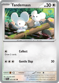 Pokemon TCG - Paldean Fates - #73 - Tandemaus - Common