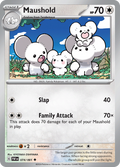 Pokemon TCG - Paldean Fates - #74 - Maushold - Uncommon