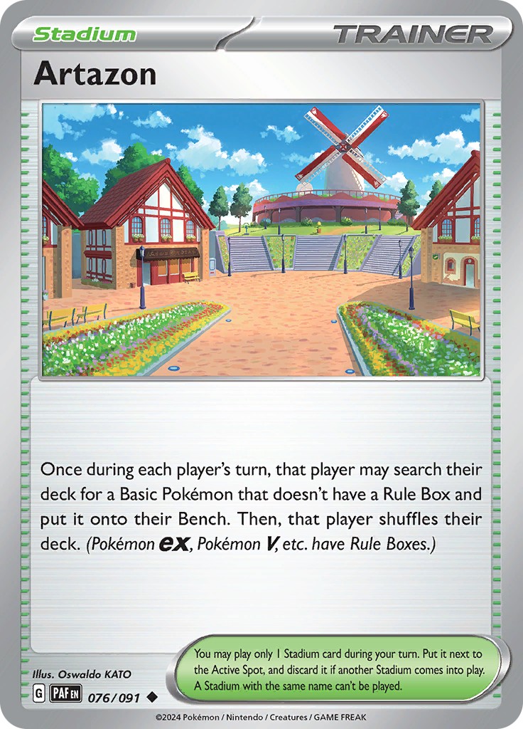 Pokemon TCG - Paldean Fates - #76 - Artazon - Uncommon
