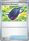 Pokemon TCG - Paldean Fates - #83 - Nemona's Backpack - Uncommon