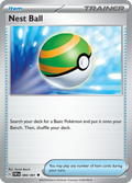 Pokemon TCG - Paldean Fates - #84 - Nest Ball - Uncommon