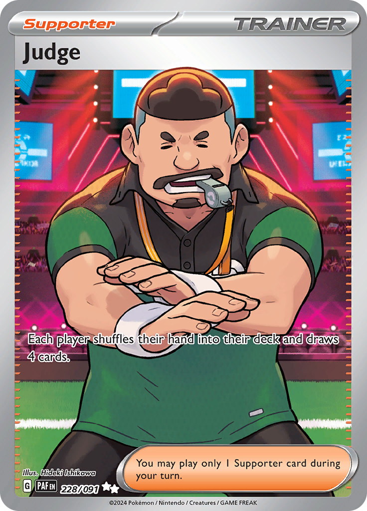 Pokemon TCG - Paldean Fates - #228 - Judge - Ultra Rare