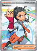Pokemon TCG - Paldean Fates - #229 - Nemona - Ultra Rare