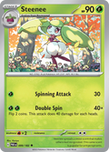 Pokemon TCG: Paradox Rift card - Steenee.