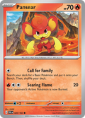 Pokemon TCG: Paradox Rift card - Pansear.