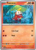 Pokemon TCG: Paradox Rift card - Fuecoco.
