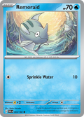 Pokemon TCG: Paradox Rift card - Remoraid.