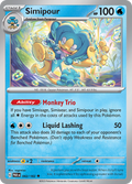 Pokemon TCG: Paradox Rift card - Simipour.