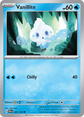 Pokemon TCG: Paradox Rift card - Vanillite.