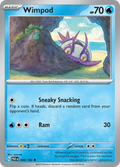 Pokemon TCG: Paradox Rift card - Wimpod.