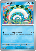 Pokemon TCG: Paradox Rift card - Wiglett.