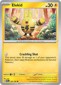 Pokemon TCG: Paradox Rift card - Elekid.