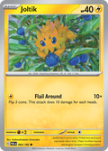Pokemon TCG: Paradox Rift card - Joltik.
