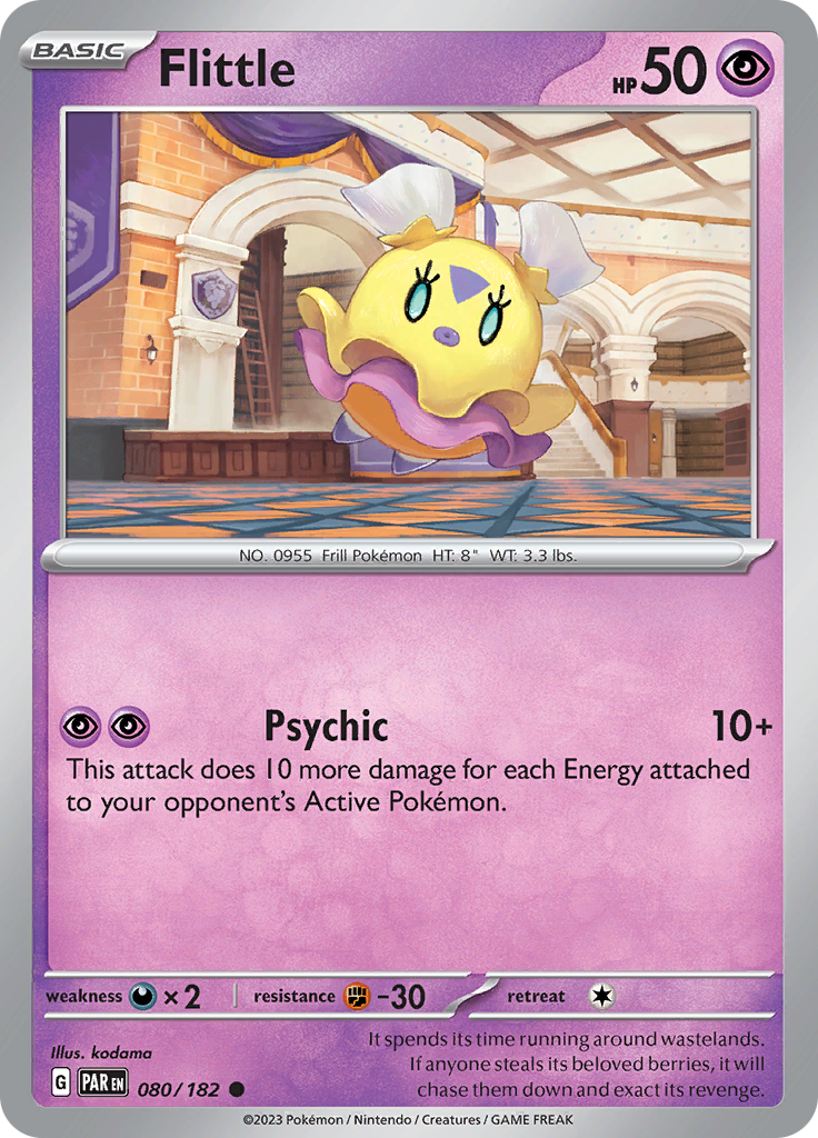 Pokemon TCG: Paradox Rift card - Flittle.