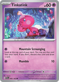 Pokemon TCG: Paradox Rift card - Tinkatink.
