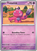 Pokemon TCG: Paradox Rift card - Tinkatink.