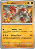 Pokemon TCG: Paradox Rift card - Groudon.