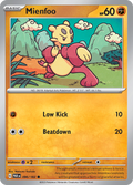 Pokemon TCG: Paradox Rift card - Mienfoo.
