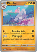 Pokemon TCG: Paradox Rift card - Mienshao.