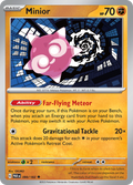Pokemon TCG: Paradox Rift card - Minior.