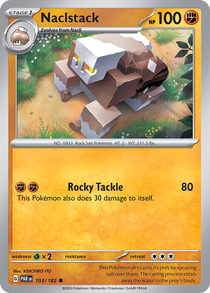 Pokemon TCG: Paradox Rift card - Naclstack.