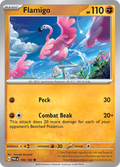 Pokemon TCG: Paradox Rift card - Flamigo.