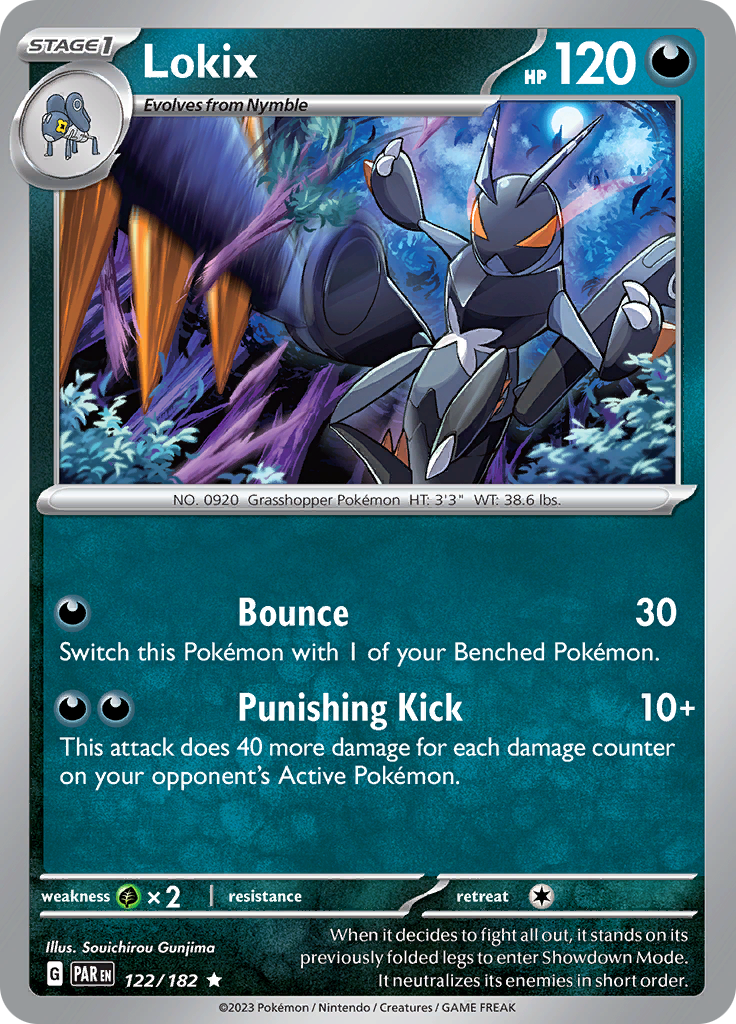 Pokemon TCG: Paradox Rift card - Lokix.