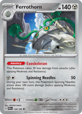 Pokemon TCG: Paradox Rift card - Ferrothorn.
