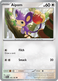 Pokemon TCG: Paradox Rift card - Aipom.