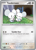 Pokemon TCG: Paradox Rift card - Tandemaus.
